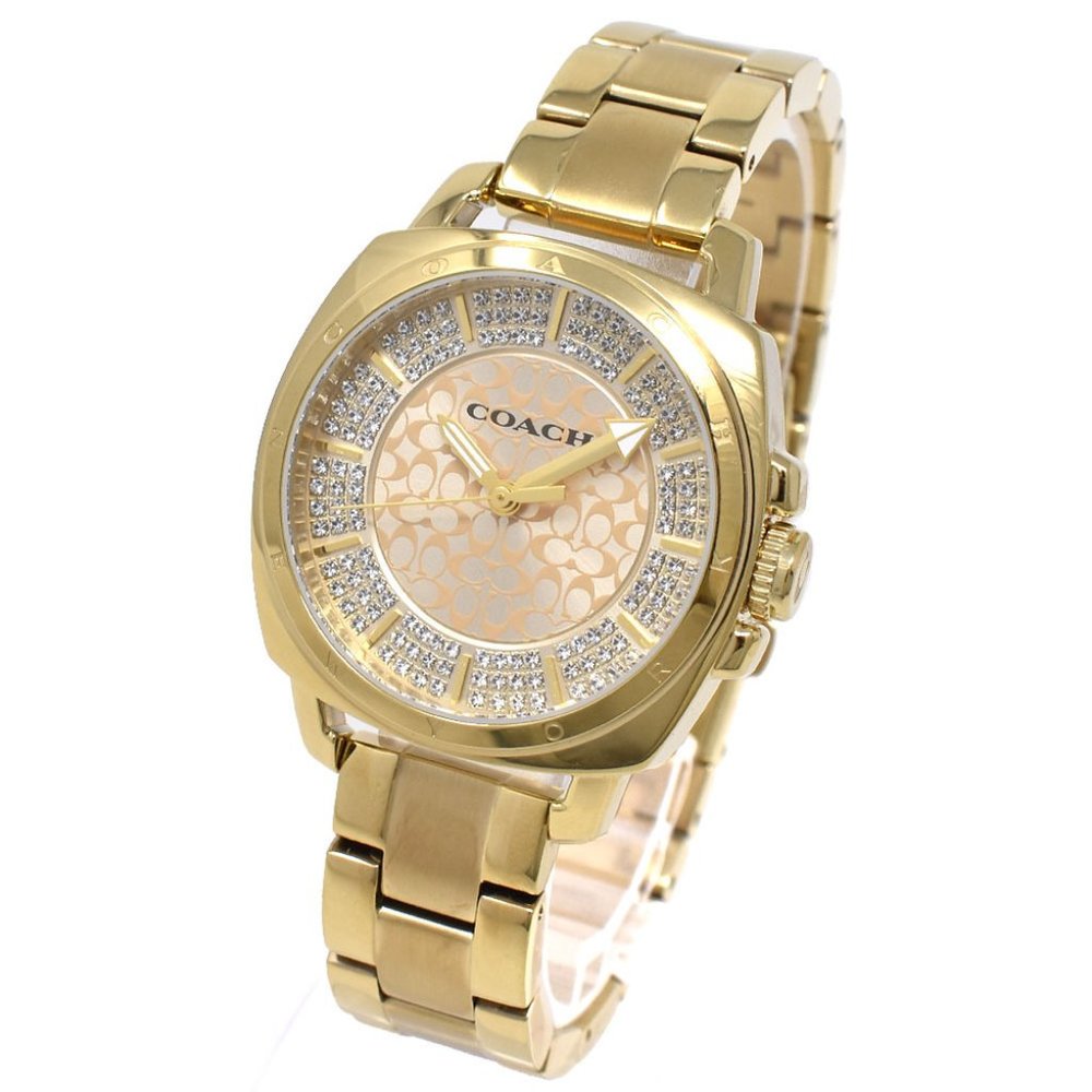 COACH Small Boyfriend Watch, 34mm - Gold - 14501994 - Picture 3 of 9